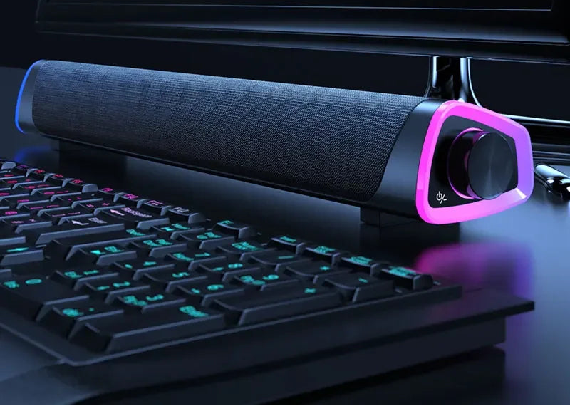 4D Computer Speaker Stereo Bar