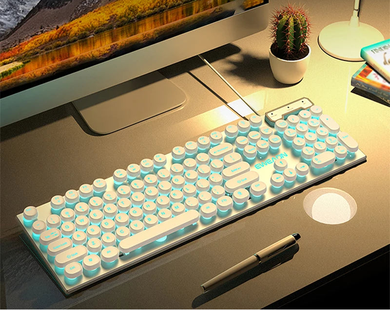 Typewriter Gaming Keyboard