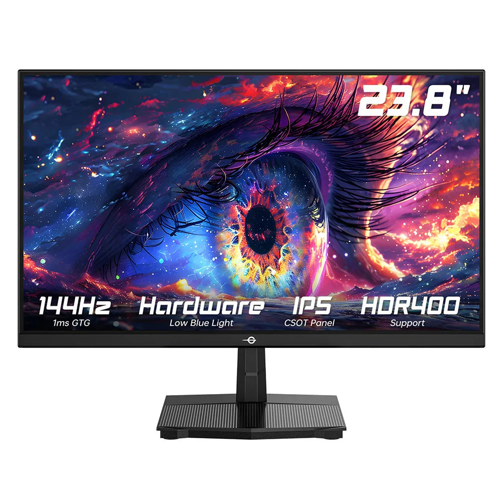 Office Monitor, 23.8 inch 1920*1080 16:9 IPS Screen, 144Hz, HDR400,