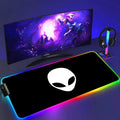 RGB Alienware Black Large Gaming Mouse Pad